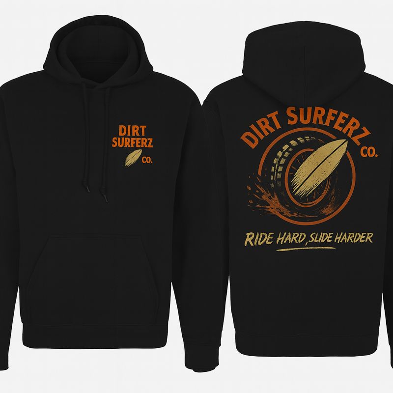 Ride Hard Slide Hard Hoodie